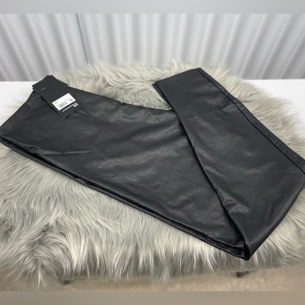 90 Degrees by Reflex-Faux Leather Legging NWT